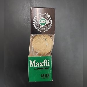 Vintage Maxfli by Dunlop Green Golf Balls